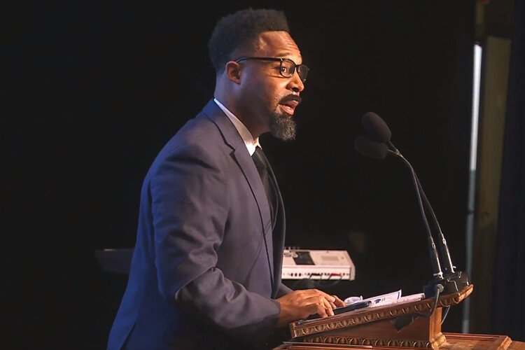 Rev. Dr. Jawanza K. Colvin of Olivet Institutional Baptist Church