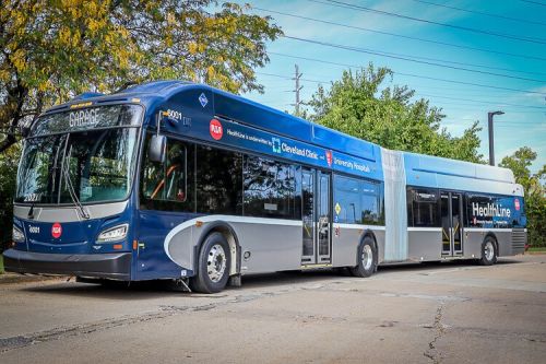 Greater Cleveland Regional Transit Authority (GCRTA) recently introduced 16 new environmentally-friendly passenger and buses along the HealthLine bus-rapid (BRT) system