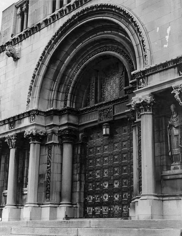 St. Agnes Catholic Church entrance