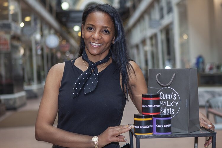 Hikia “Coco” Dixon of Coco’s Chalky Paints