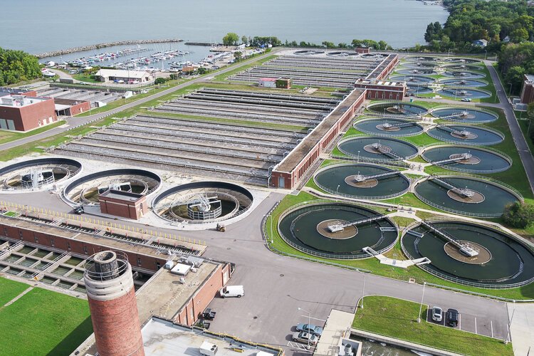 The Easterly Wastewater Treatment Plant in 2018