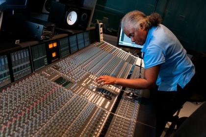 Patricia McCorkle, working toward an associate degree, wants to be a sound engineer