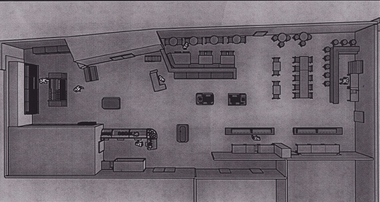 Astoria floor plan rendering
