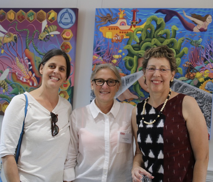 Jen Adams, Leslye Arian, and Annette Tucker Sutherland