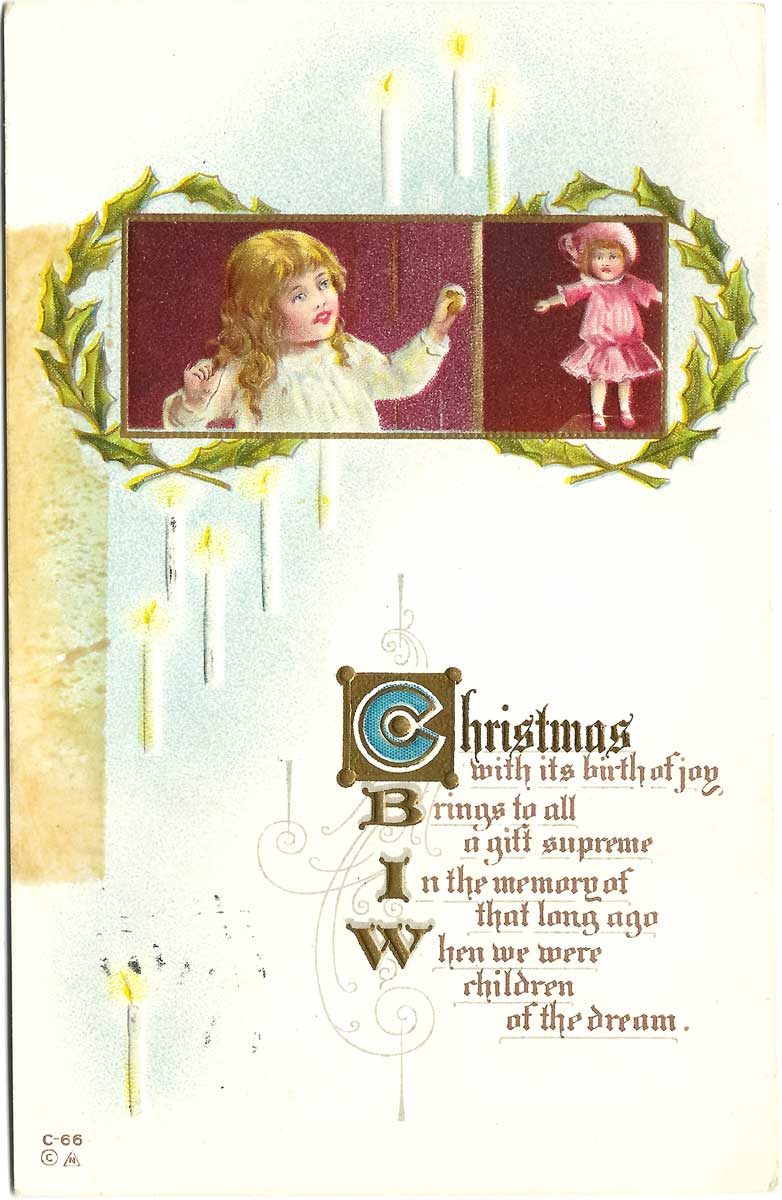 Christmas poem (ca 1913)