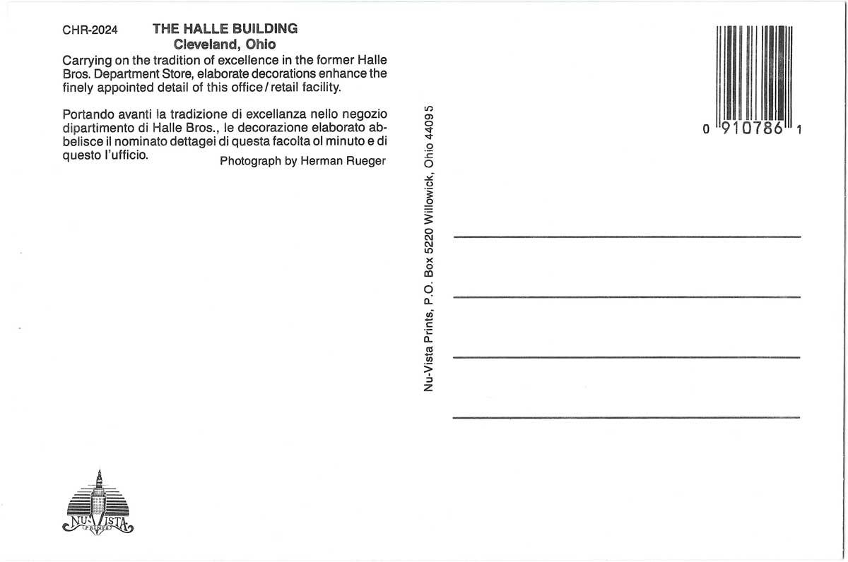 Holiday Greetings from Cleveland, ca 1980s, back