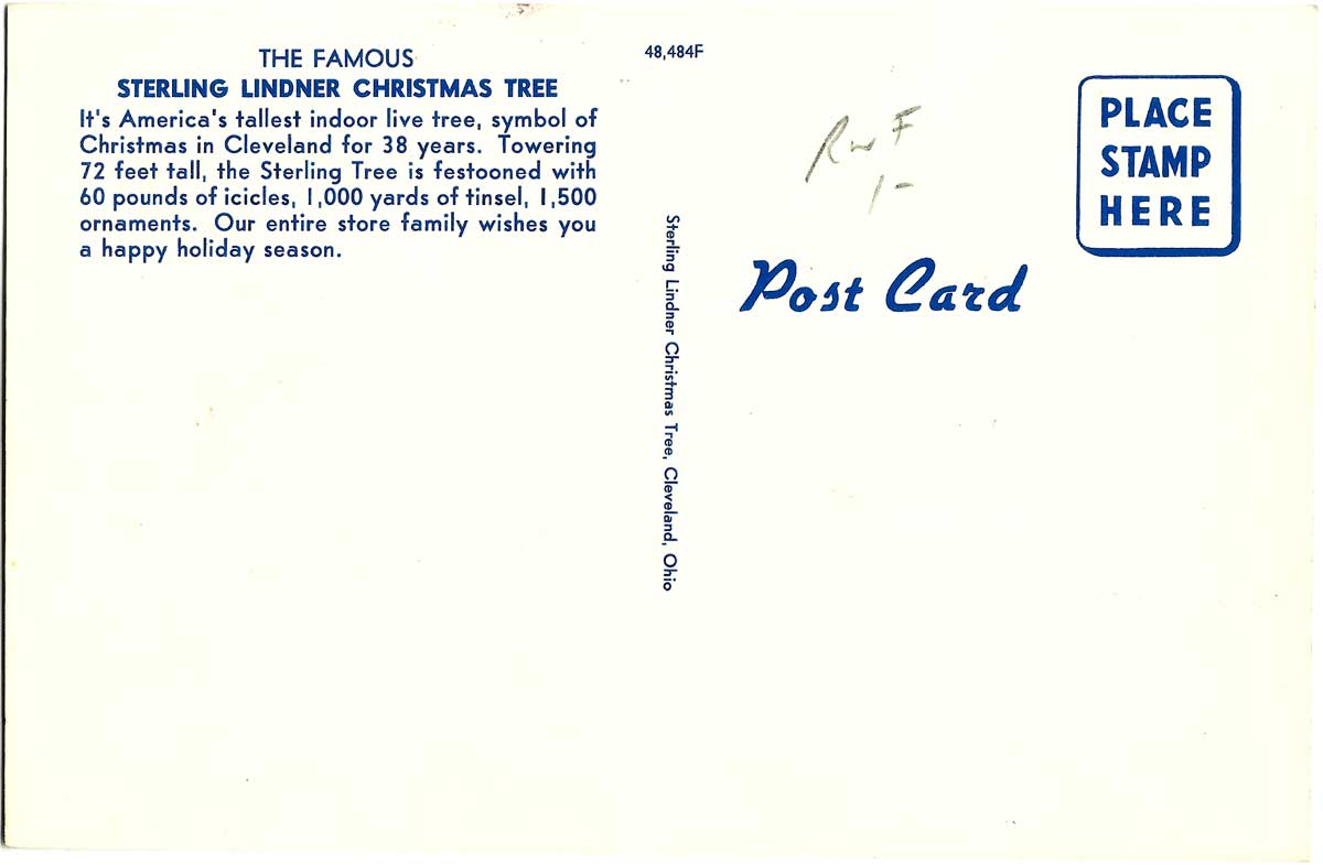 The Traditional Sterling Tree (ca. 1966), back