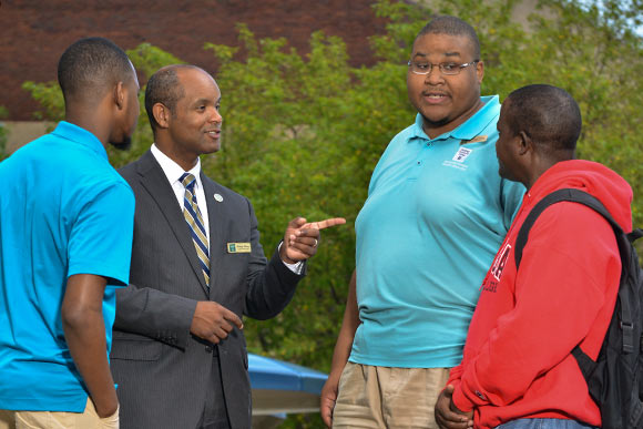 Dr. Michael Schoop president of the Metro Campus at Tri-C